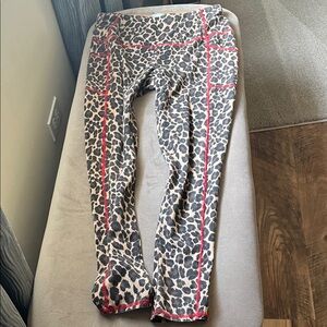Chico's Animal Print Jeggings with Pockets